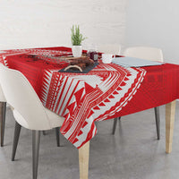 Tonga Rugby Mate Ma'a Tablecloth Tongan Pride Unique Style - Polynesian Pride