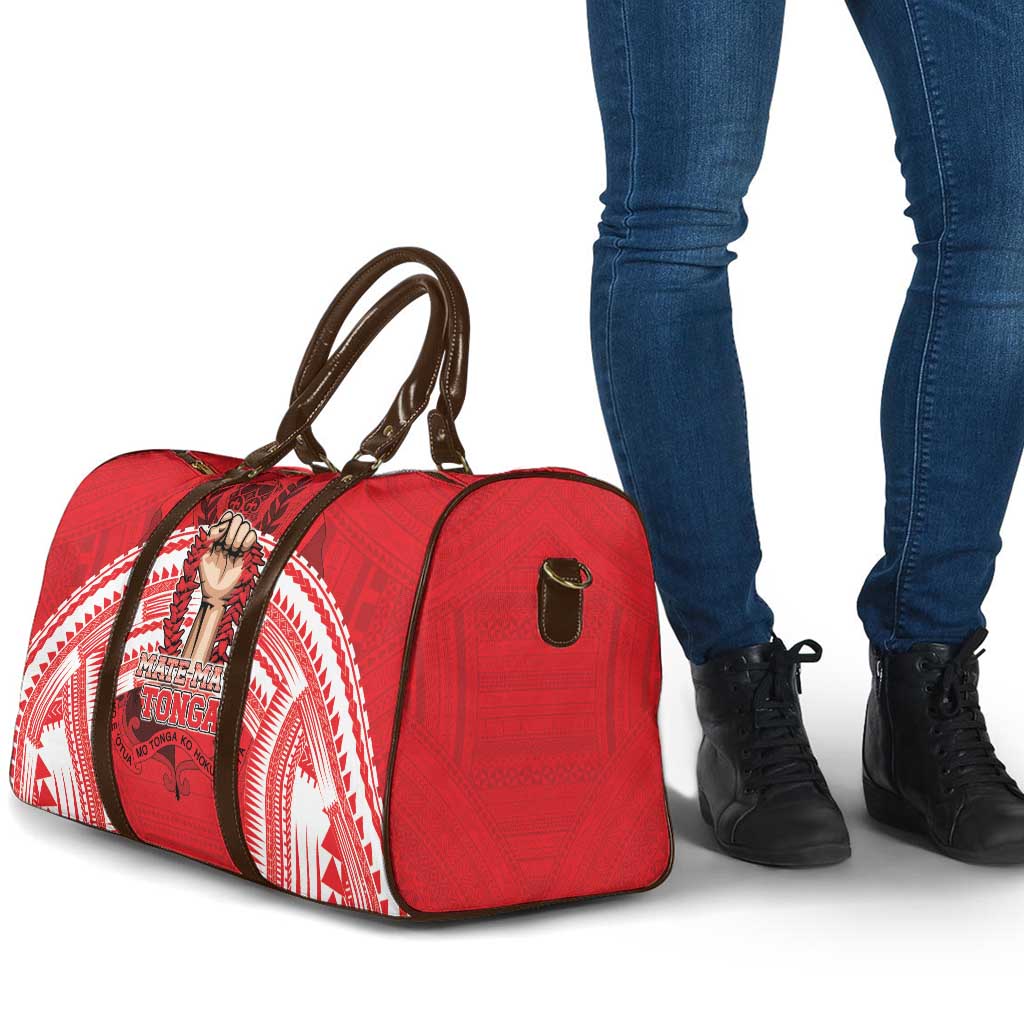 Tonga Rugby Mate Ma'a Travel Bag Tongan Pride Unique Style - Polynesian Pride