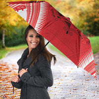 Tonga Rugby Mate Ma'a Umbrella Tongan Pride Unique Style - Polynesian Pride