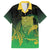 New Zealand Aotearoa Ruru Hawaiian Shirt Maori Fern Art Green