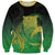New Zealand Aotearoa Ruru Sweatshirt Maori Fern Art Green