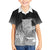 New Zealand Aotearoa Ruru Family Matching Puletasi and Hawaiian Shirt Maori Fern Art Black