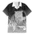 New Zealand Aotearoa Ruru Hawaiian Shirt Maori Fern Art Black