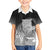 New Zealand Aotearoa Ruru Kid Hawaiian Shirt Maori Fern Art Black