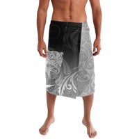 New Zealand Aotearoa Ruru Lavalava Maori Fern Art Black