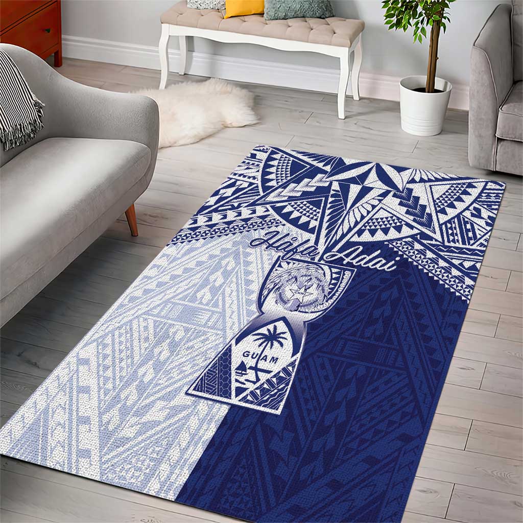 Northern Mariana Islands And Guam Area Rug Latte Stone With Tribal Pattern