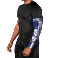 Personalised Northern Mariana Islands And Guam Arm Sleeves Latte Stone With Tribal Pattern