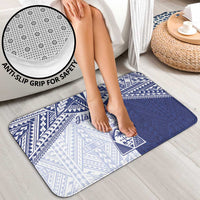 Northern Mariana Islands And Guam Bathroom Set Latte Stone With Tribal Pattern