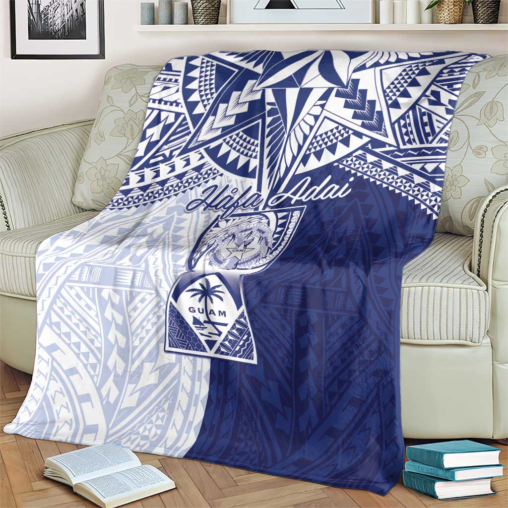 Northern Mariana Islands And Guam Blanket Latte Stone With Tribal Pattern