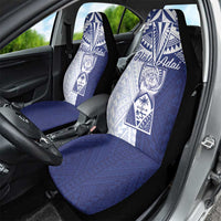 Northern Mariana Islands And Guam Car Seat Cover Latte Stone With Tribal Pattern