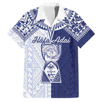 Personalised Northern Mariana Islands And Guam Family Matching Long Sleeve Bodycon Dress and Hawaiian Shirt Latte Stone With Tribal Pattern