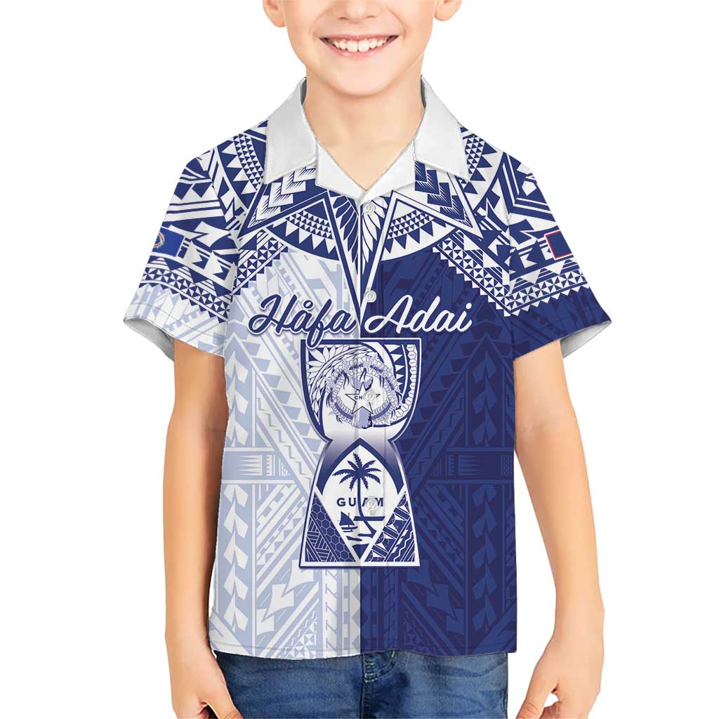 Personalised Northern Mariana Islands And Guam Family Matching Puletasi and Hawaiian Shirt Latte Stone With Tribal Pattern