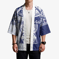 Personalised Northern Mariana Islands And Guam Kimono Latte Stone With Tribal Pattern