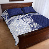 Northern Mariana Islands And Guam Quilt Bed Set Latte Stone With Tribal Pattern