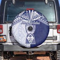 Northern Mariana Islands And Guam Spare Tire Cover Latte Stone With Tribal Pattern