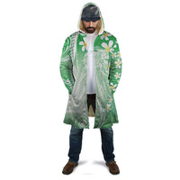 Polynesian Jellyfish Cloak With Plumeria Green