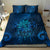New Zealand Dream Catcher Bedding Set Maori Koru Pattern Blue Version
