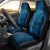 New Zealand Dream Catcher Car Seat Cover Maori Koru Pattern Blue Version