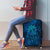 New Zealand Dream Catcher Luggage Cover Maori Koru Pattern Blue Version