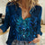 New Zealand Dream Catcher Women Casual Shirt Maori Koru Pattern Blue Version