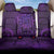 New Zealand Dream Catcher Back Car Seat Cover Maori Koru Pattern Purple Version