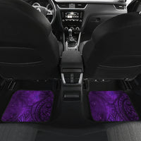 New Zealand Dream Catcher Car Mats Maori Koru Pattern Purple Version