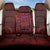 New Zealand Dream Catcher Back Car Seat Cover Maori Koru Pattern Red Version