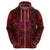 New Zealand Dream Catcher Hoodie Maori Koru Pattern Red Version