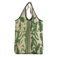 Hawaii Pua Kenikeni Lei Grocery Bag With Lau Maia Green LT05 - Polynesian Pride