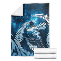 New Zealand Matariki Blanket Pigeon Kereru Maori Fern Art