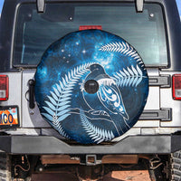 New Zealand Matariki Spare Tire Cover Pigeon Kereru Maori Fern Art