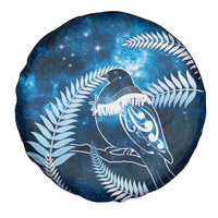 New Zealand Matariki Spare Tire Cover Pigeon Kereru Maori Fern Art