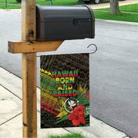Hawaii Born and Raised Garden Flag Kanaka Maoli Flag Day