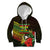 Personalized Hawaii Born and Raised Kid Hoodie Kanaka Maoli Flag Day