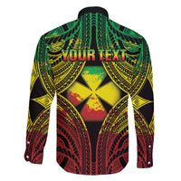 Personalised Wallis and Futuna Territory Day Family Matching Off Shoulder Short Dress and Hawaiian Shirt Polynesian Pattern Simple Style