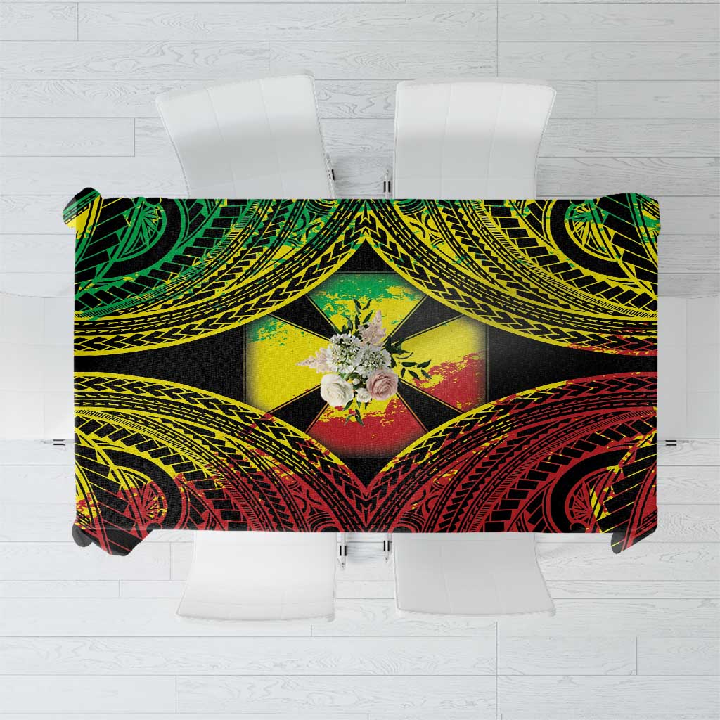 Wallis and Futuna Territory Day Tablecloth Polynesian Pattern Simple Style LT05 Reggae - Polynesian Pride