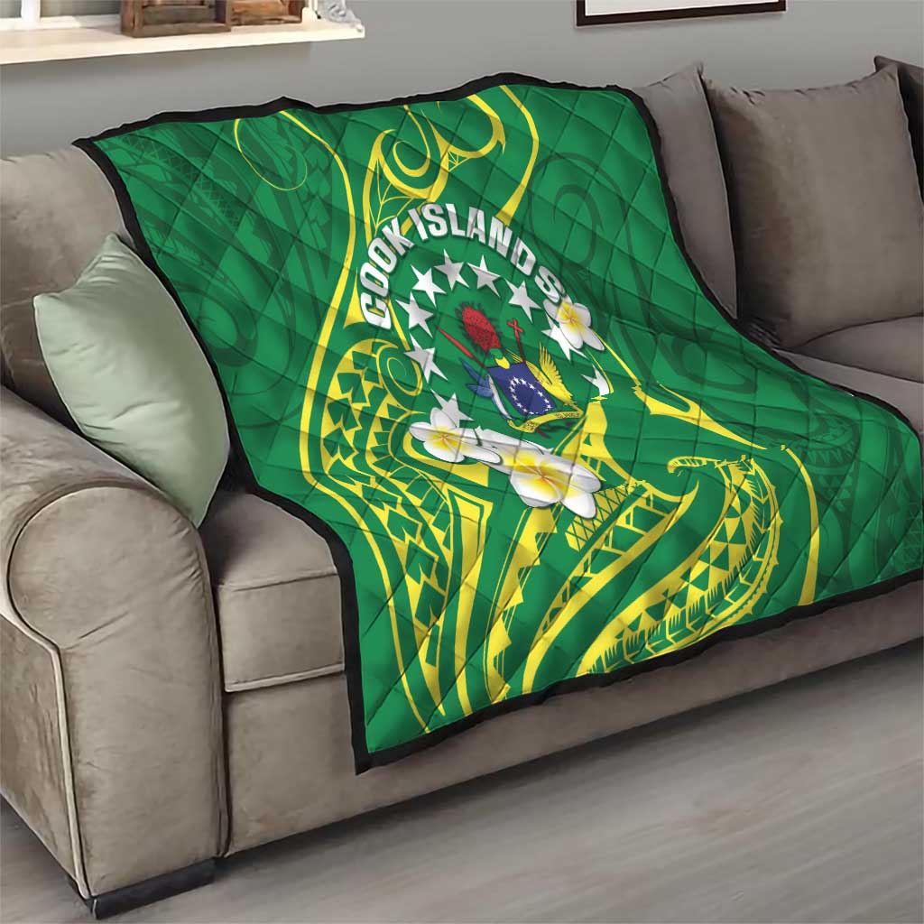 Cook Islands Happy Constitution Day Quilt Pattern Tribal Art