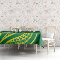 Cook Islands Happy Constitution Day Tablecloth Pattern Tribal Art