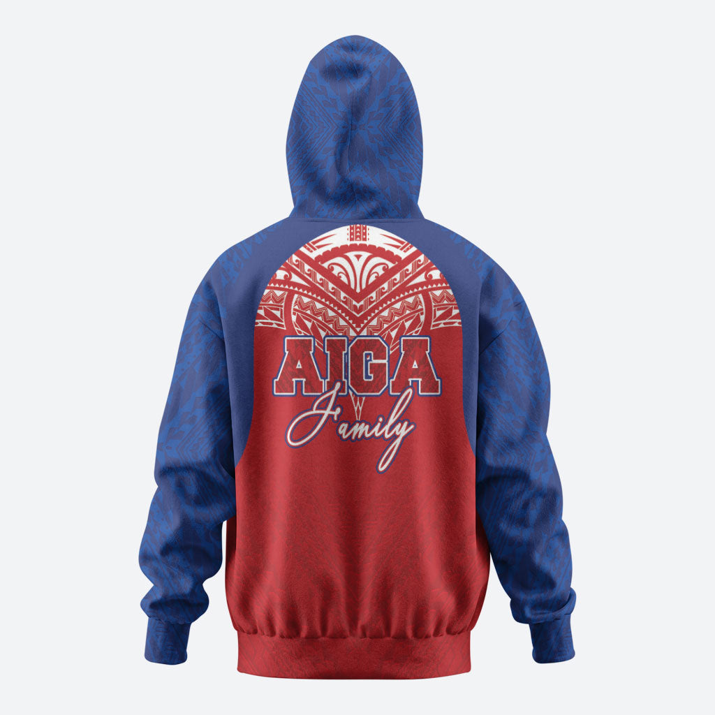 Aiga Samoa Hoodie Aiga Is Everything LT05 - Polynesian Pride