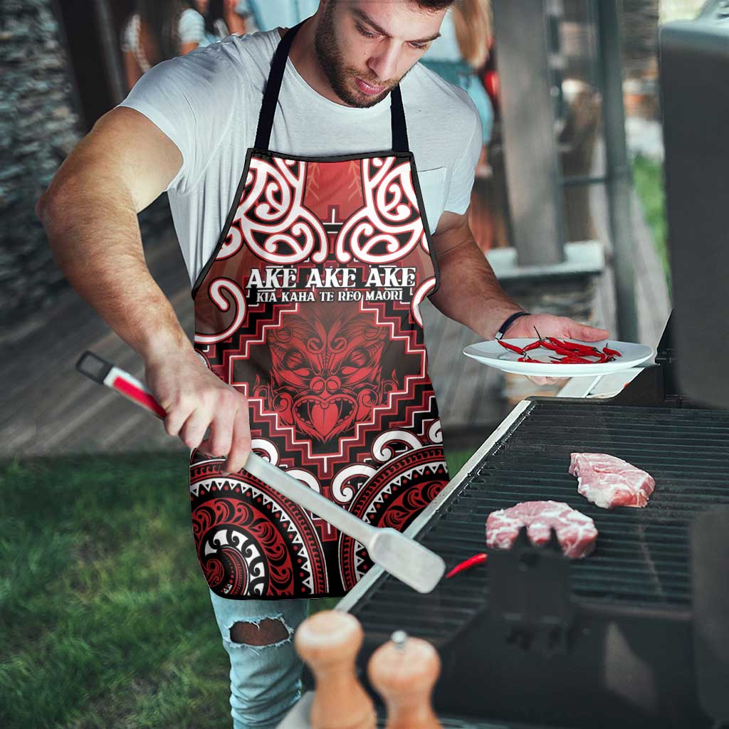New Zealand Aotearoa Apron Te Reo Maori Ake Ake Ake - Polynesian Pride