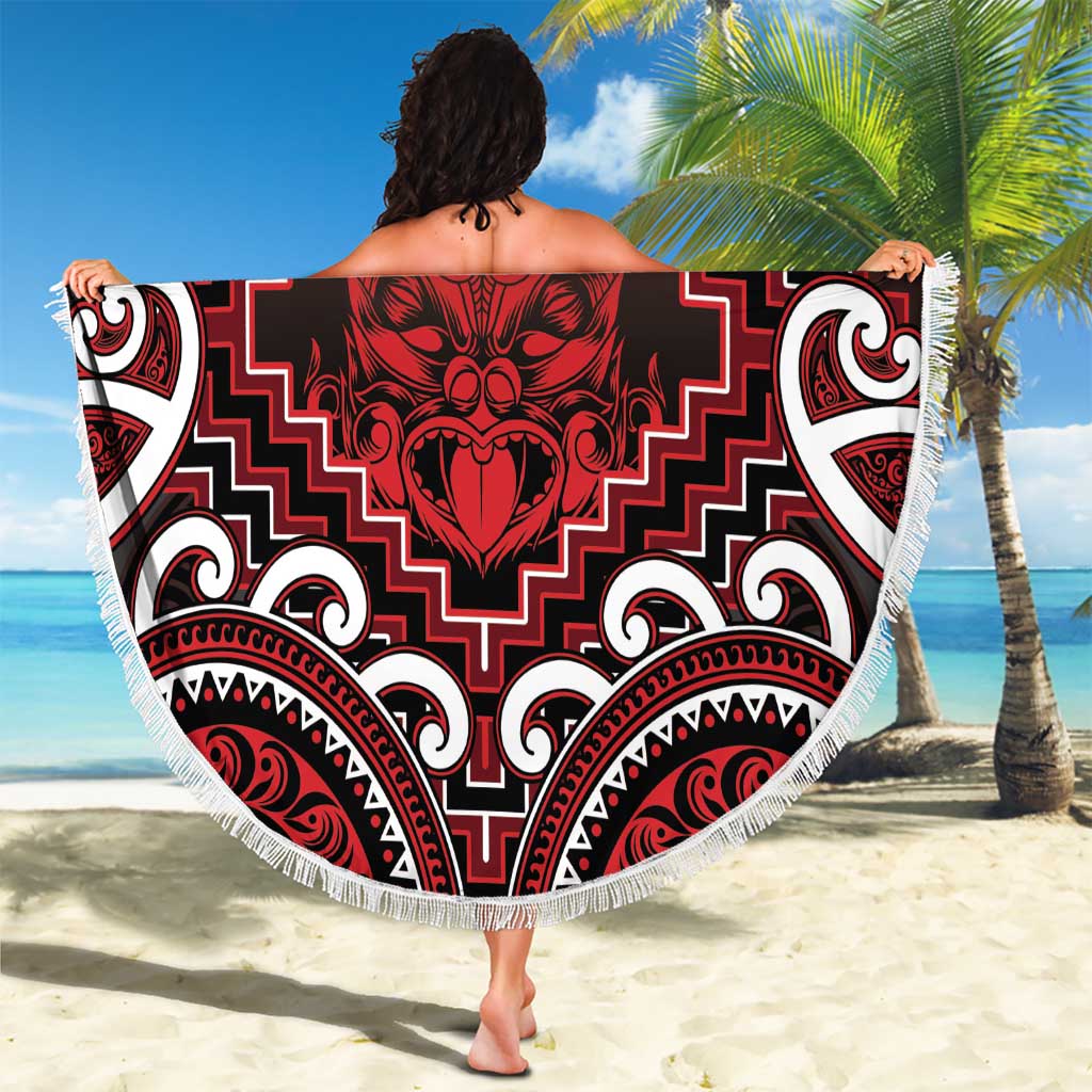 New Zealand Aotearoa Beach Blanket Te Reo Maori Ake Ake Ake - Polynesian Pride