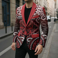 Personalised New Zealand Aotearoa Blazer Te Reo Maori Ake Ake Ake - Polynesian Pride