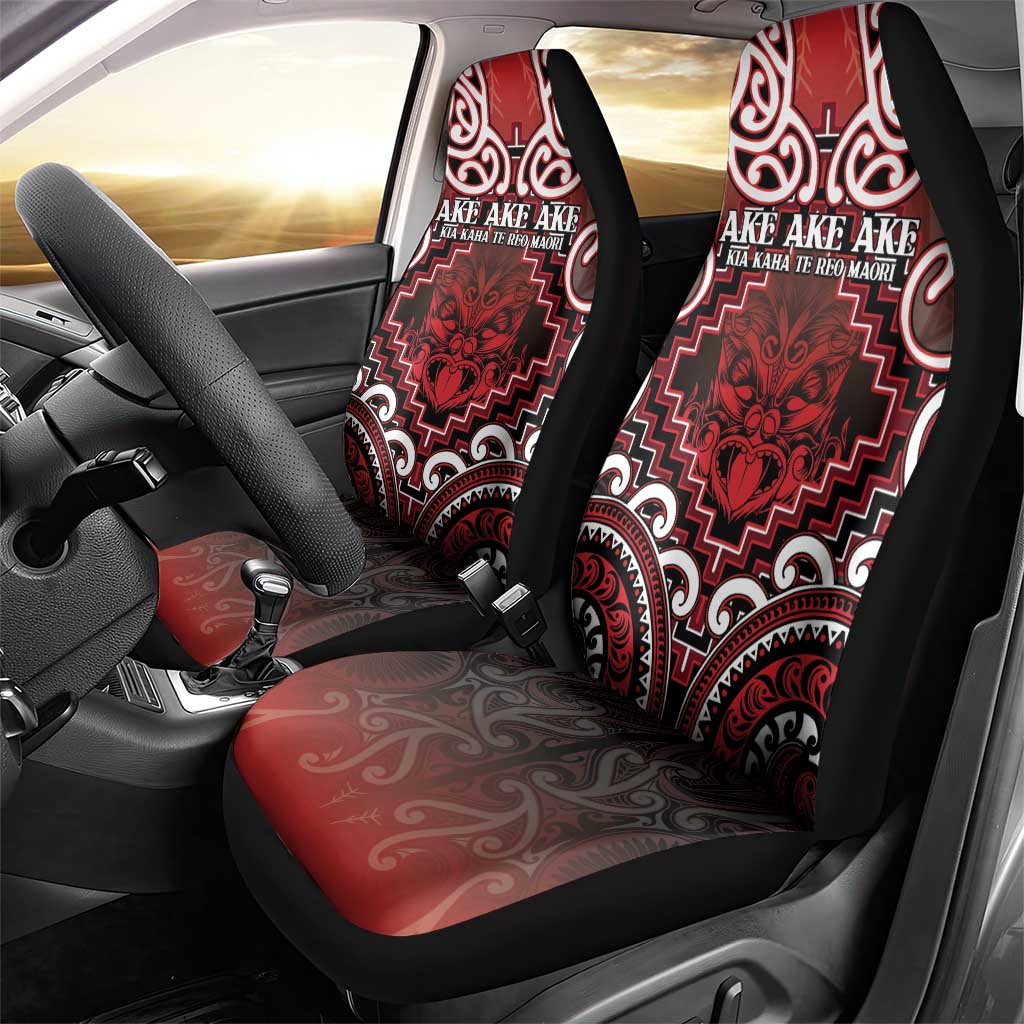 New Zealand Aotearoa Car Seat Cover Te Reo Maori Ake Ake Ake - Polynesian Pride