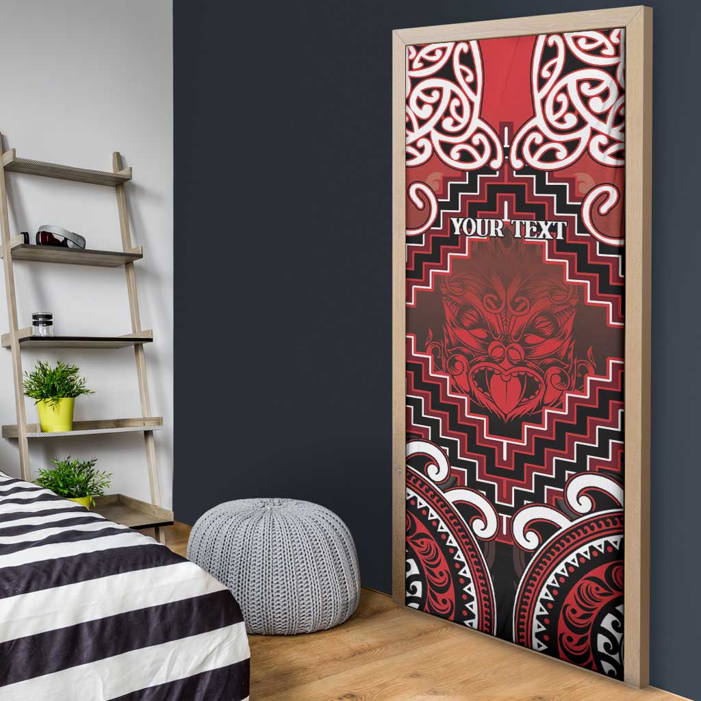 New Zealand Aotearoa Door Cover Te Reo Maori Ake Ake Ake - Polynesian Pride
