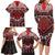 Personalised New Zealand Aotearoa Family Matching Long Sleeve Bodycon Dress and Hawaiian Shirt Te Reo Maori Ake Ake Ake - Polynesian Pride