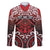 Personalised New Zealand Aotearoa Family Matching Long Sleeve Bodycon Dress and Hawaiian Shirt Te Reo Maori Ake Ake Ake - Polynesian Pride