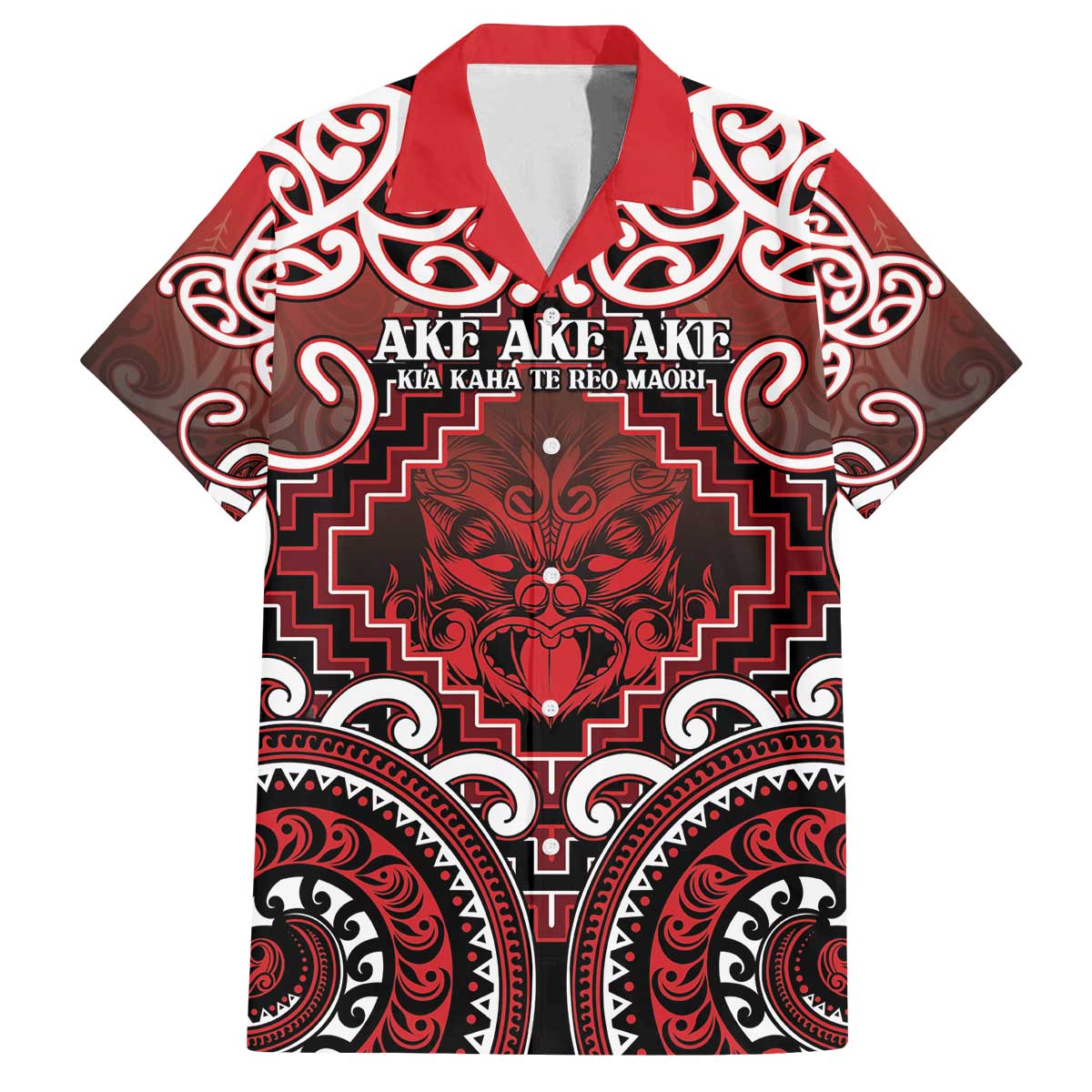 Personalised New Zealand Aotearoa Family Matching Off The Shoulder Long Sleeve Dress and Hawaiian Shirt Te Reo Maori Ake Ake Ake - Polynesian Pride