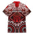 Personalised New Zealand Aotearoa Family Matching Off The Shoulder Long Sleeve Dress and Hawaiian Shirt Te Reo Maori Ake Ake Ake - Polynesian Pride