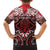 Personalised New Zealand Aotearoa Family Matching Off Shoulder Short Dress and Hawaiian Shirt Te Reo Maori Ake Ake Ake - Polynesian Pride