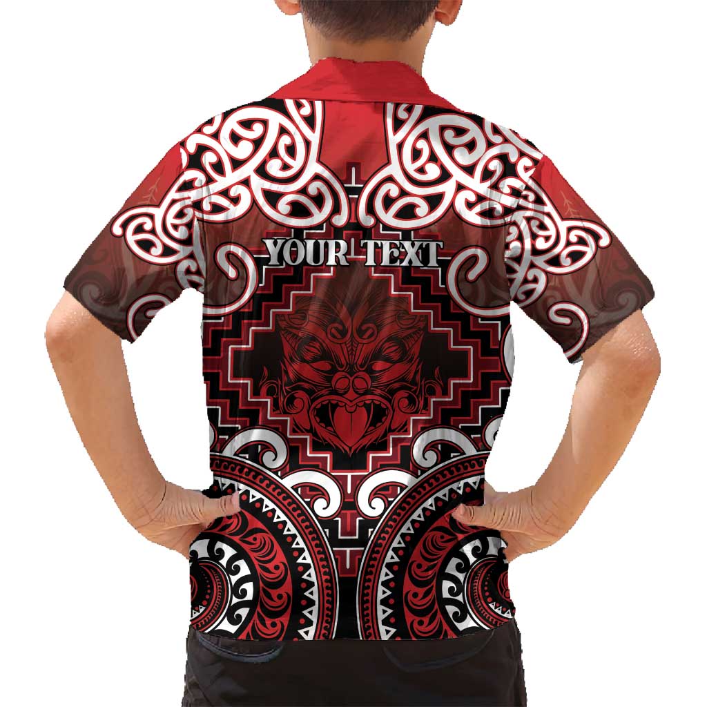 Personalised New Zealand Aotearoa Family Matching Puletasi and Hawaiian Shirt Te Reo Maori Ake Ake Ake - Polynesian Pride
